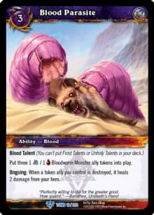 Blood Parasite - FOIL — image 1