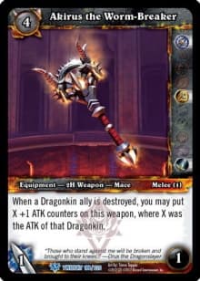 Akirus the Worm-Breaker - FOIL — image 1