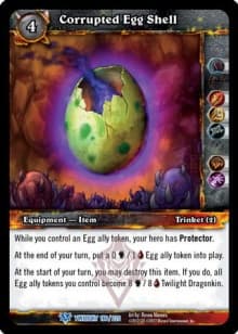 Corrupted Egg Shell - FOIL — image 1