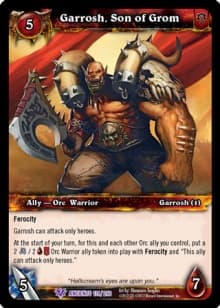 Garrosh, Son of Grom — image 1