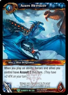 Azure Skyrazor - FOIL — image 1