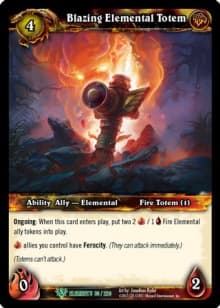 Blazing Elemental Totem — image 1