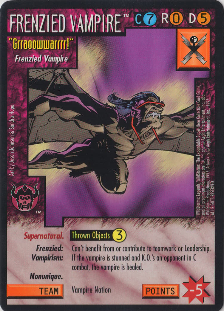 Frenzied Vampire — image 1
