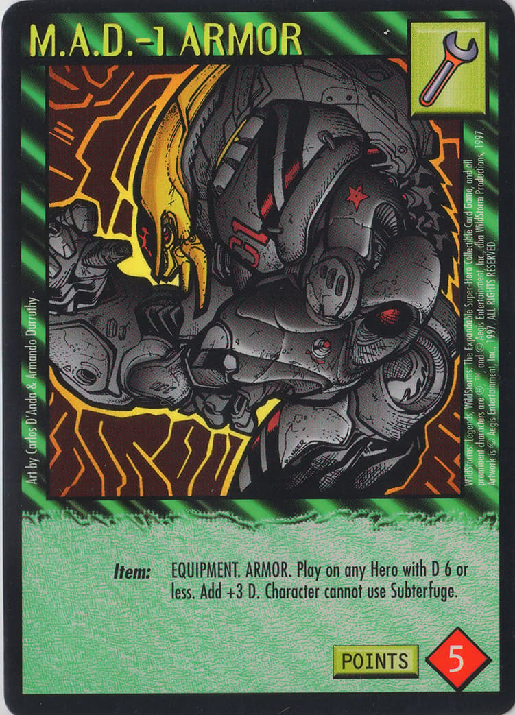 M.A.D.-1 Armor — image 1