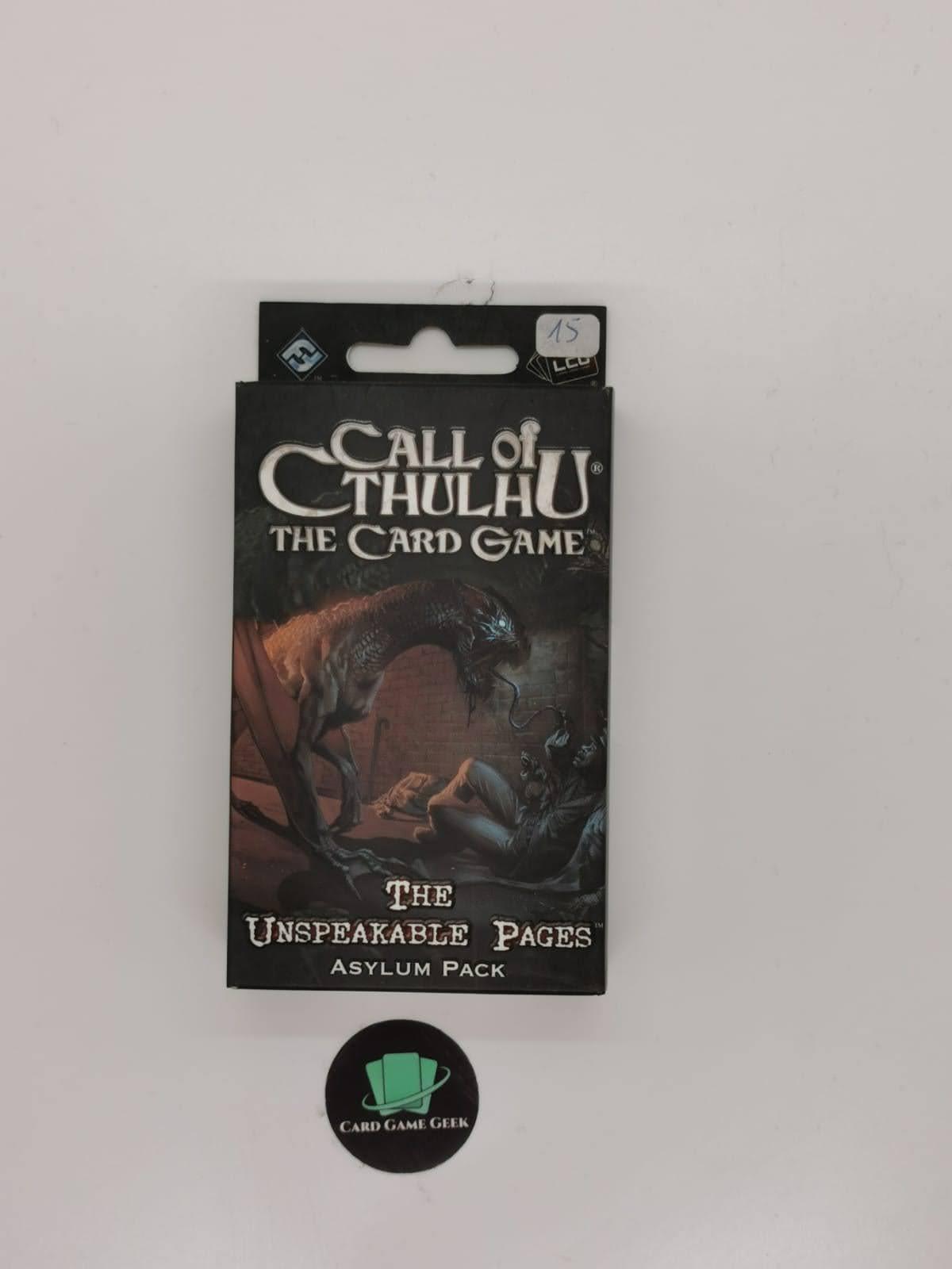 Call of Cthulhu - The Unspeakable Pages - Asylum Pack — image 1