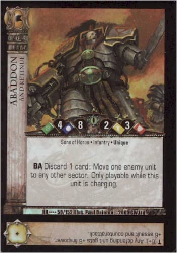 Abaddon , And Retinue — image 1