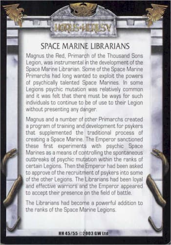 Space Marine Librarians — image 1