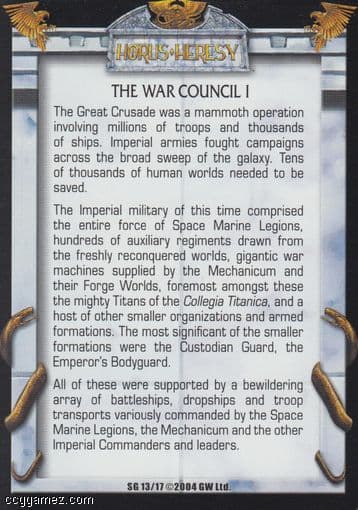The The War Council I — image 1