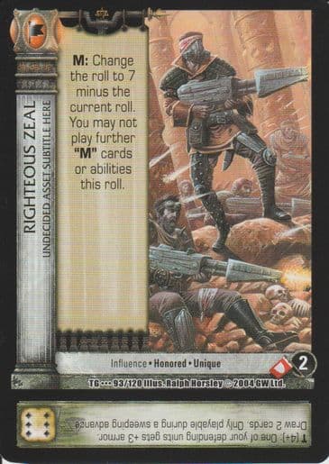 Righteous Zeal — image 1