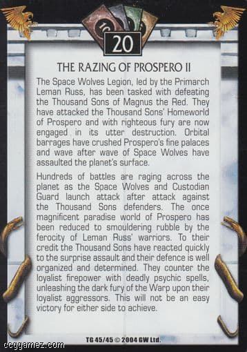 The Razing of Prospero II 20/Mountains of Twilight — image 1
