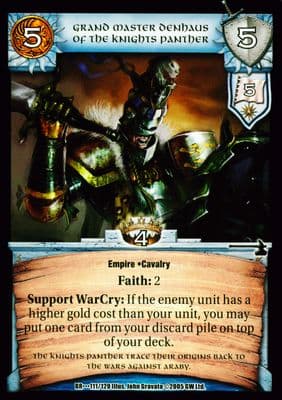 Grand Master Denhaus Of The Knights Panther — image 1
