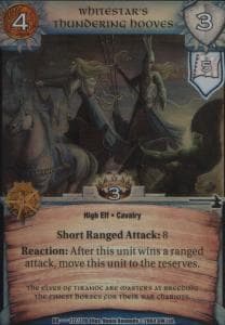 Whitestar's Thundering Hooves - FOIL — image 1