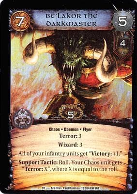 Be'lakor the Darkmaster - FOIL — image 1