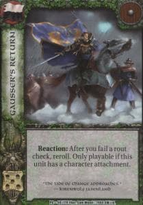 Gausser's Return — image 1