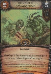 Bogrot's Savage 'Uns - FOIL — image 1