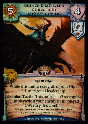 Prince Khdrynir Pureflight and Swiftwing — image 1