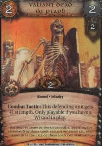 Valiant Dead of Ptaph - FOIL — image 1
