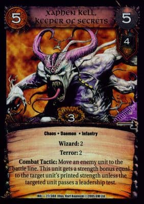 Xaphen Kell, Keeper of Secrets — image 1