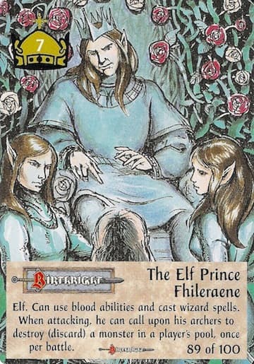 The Elf Prince Fhileraene — image 1