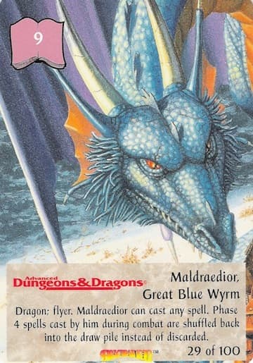Maldraedior, Great Blue Wyrm — image 1