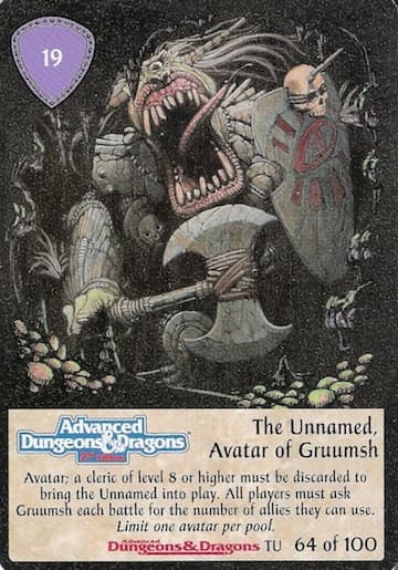 The Unnamed, Avatar of Gruumsh — image 1