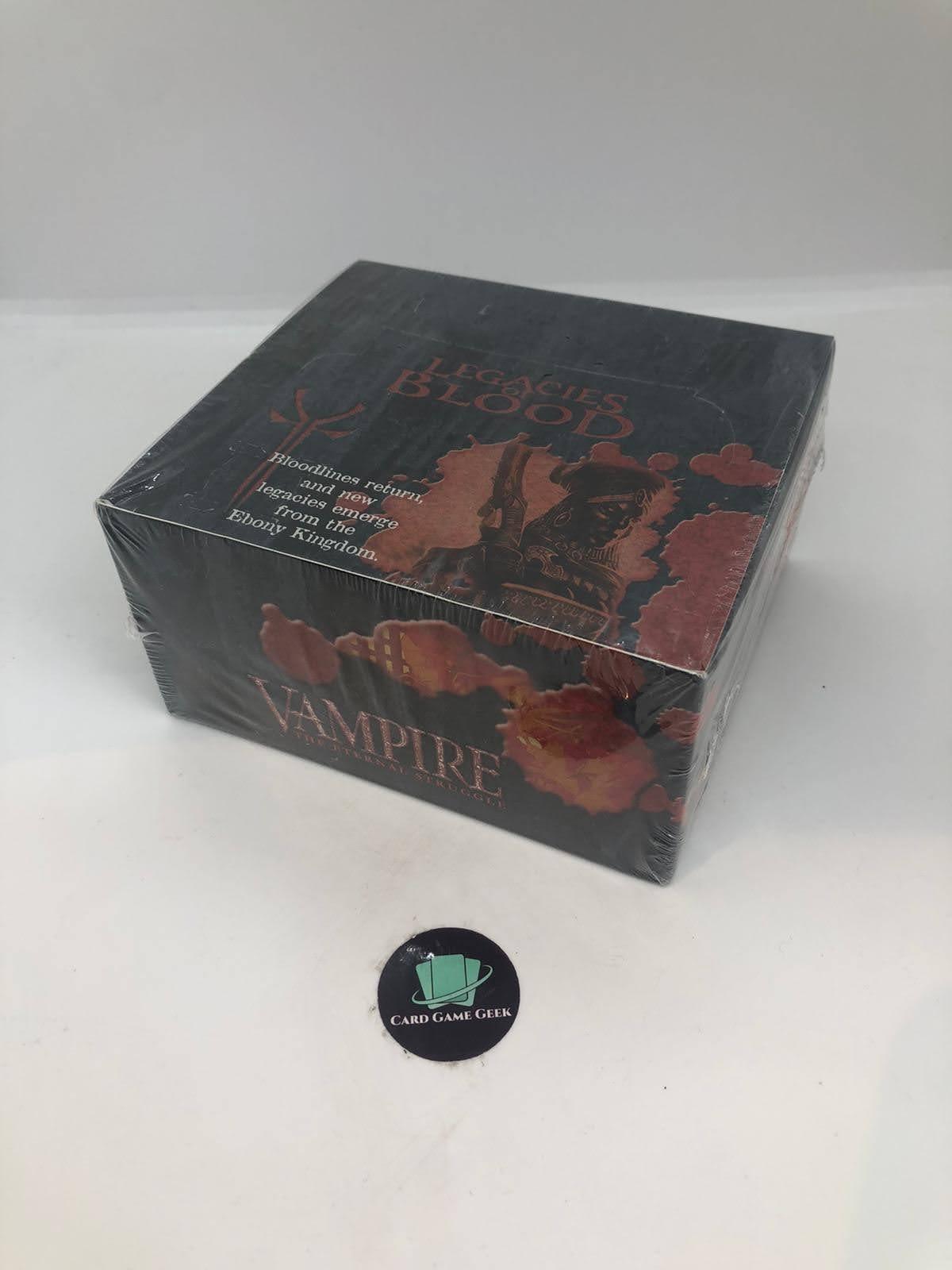 Vampire The Eternal Struggle - Legacies of Blood - Booster Box — image 1
