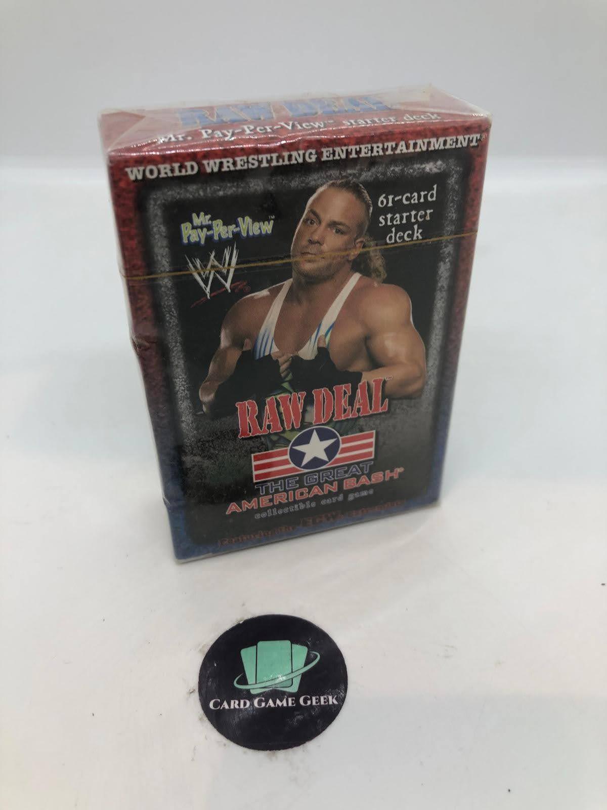 Raw Deal - Mr. Pay-Per-View Starter Deck — image 1