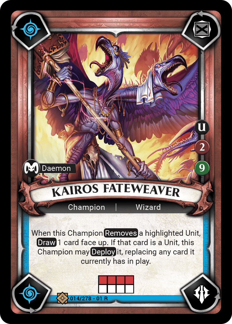 Kairos Fateweaver - FOIL — image 1