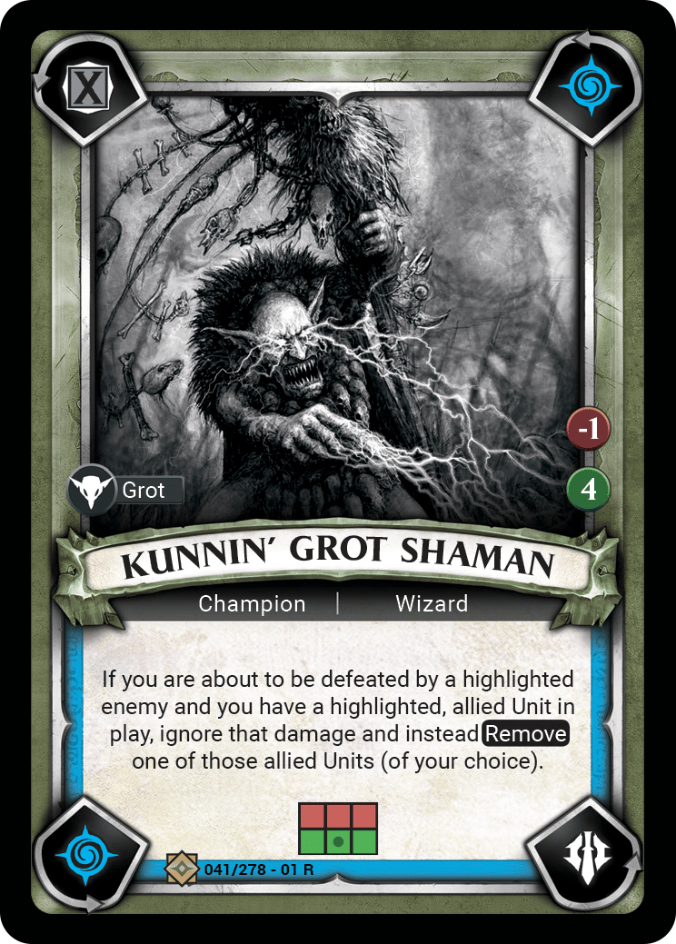Kunnin' Grot Shaman — image 1