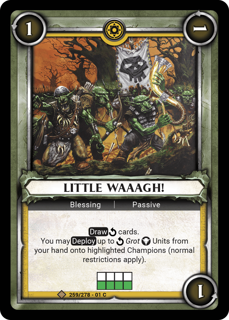 Little Waaagh! - FOIL — image 1
