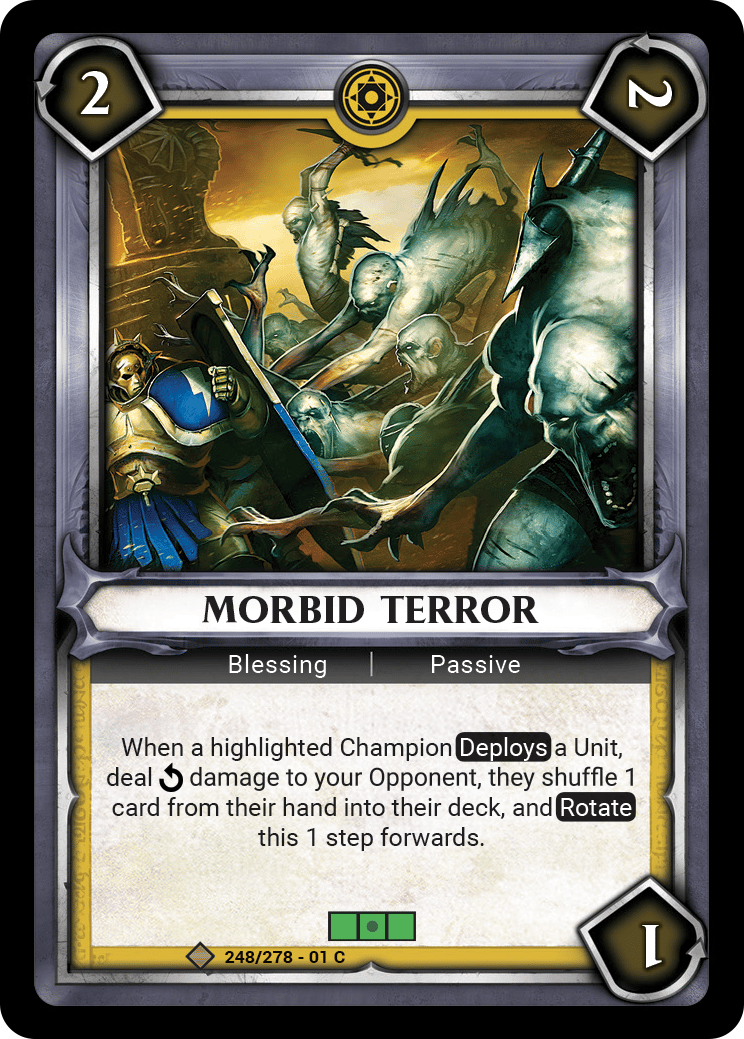 Morbid Terror - FOIL — image 1