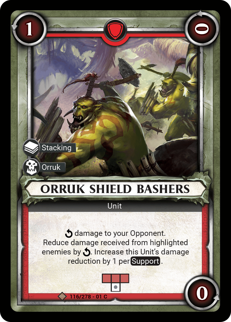 Orruk Shield Bashers - FOIL — image 1