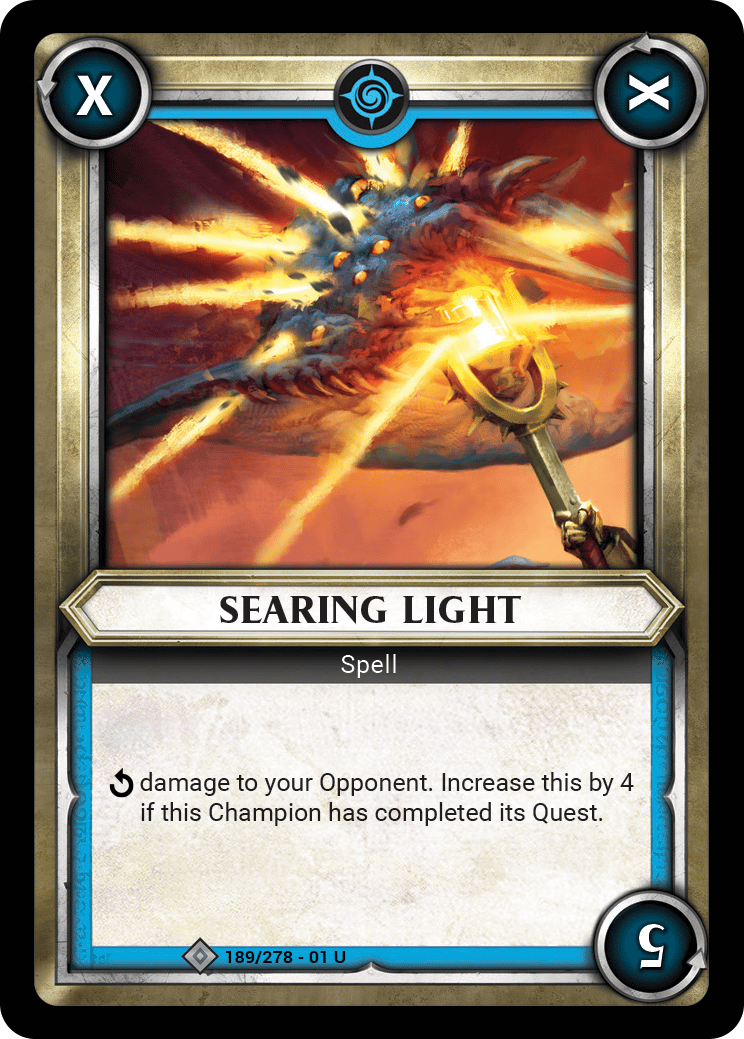 Searing Light - FOIL — image 1