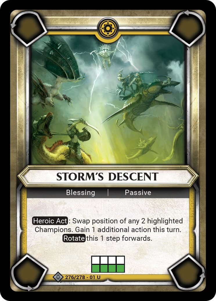 Storm's Descent - FOIL — image 1