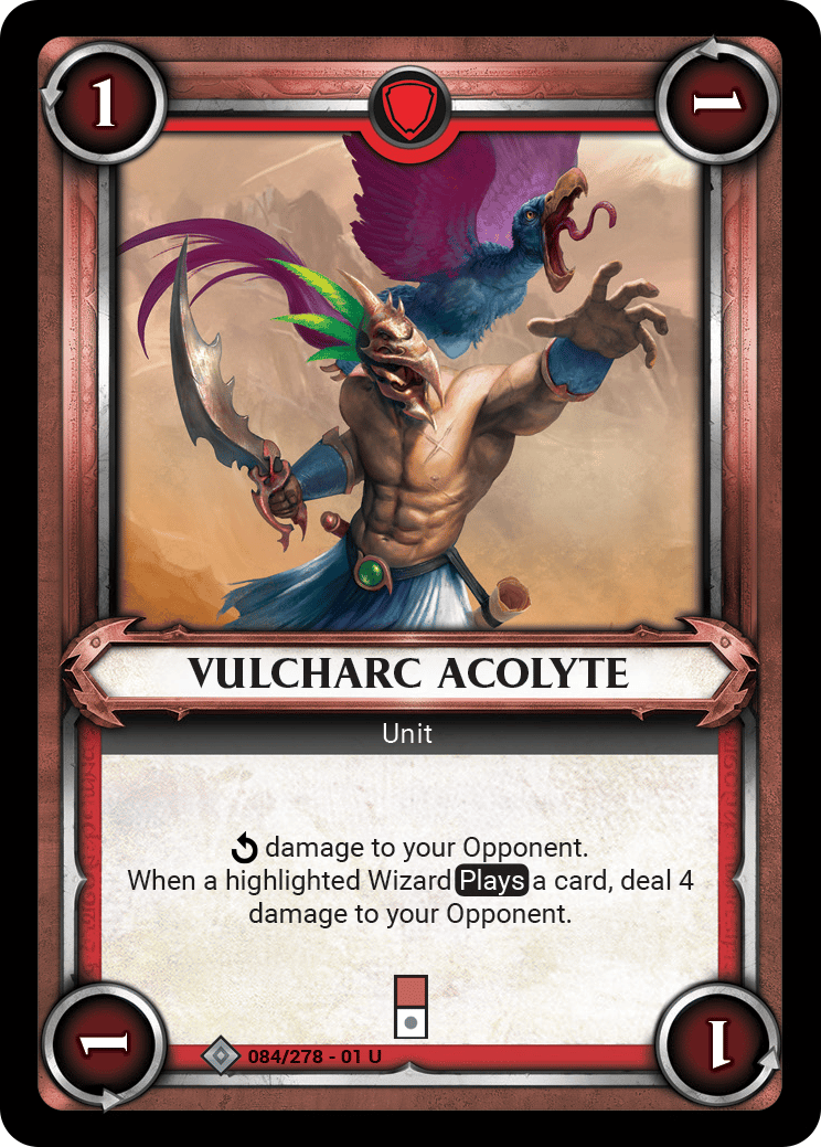 Vulcharc Acolyte - FOIL — image 1