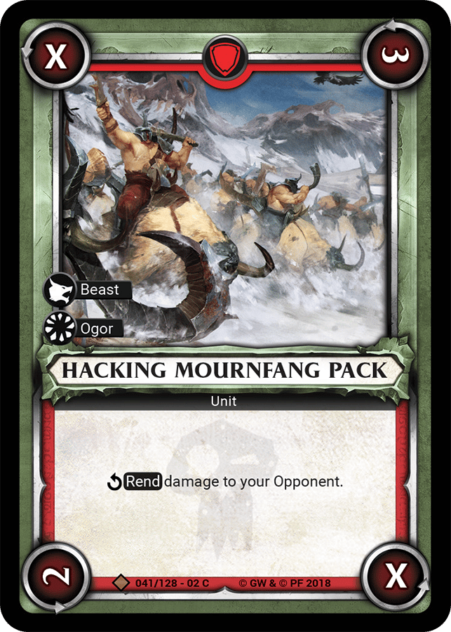 Hacking Mournfang Pack — image 1