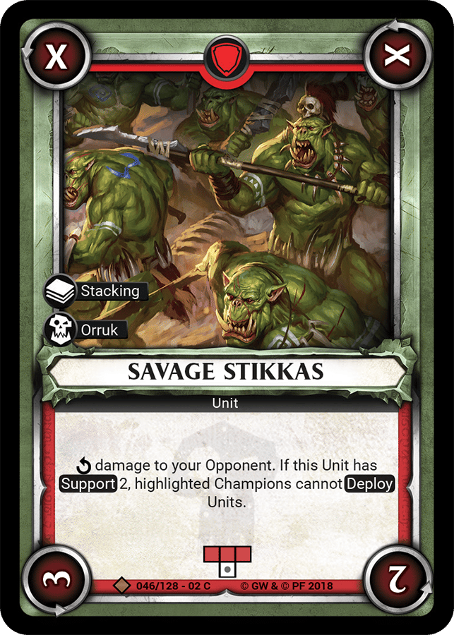 Savage Stikkas - FOIL — image 1