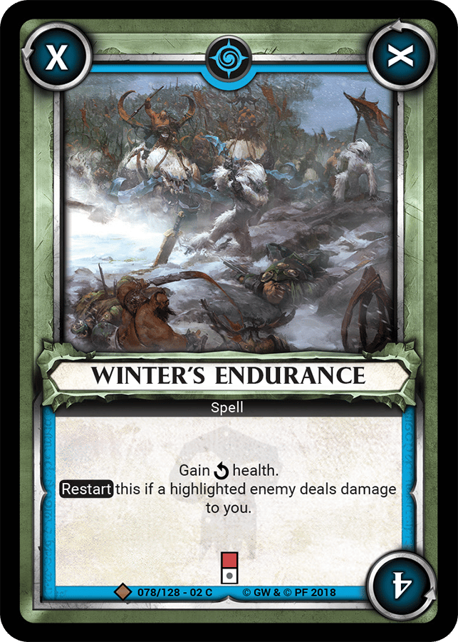 Winter's Endurance - FOIL — image 1