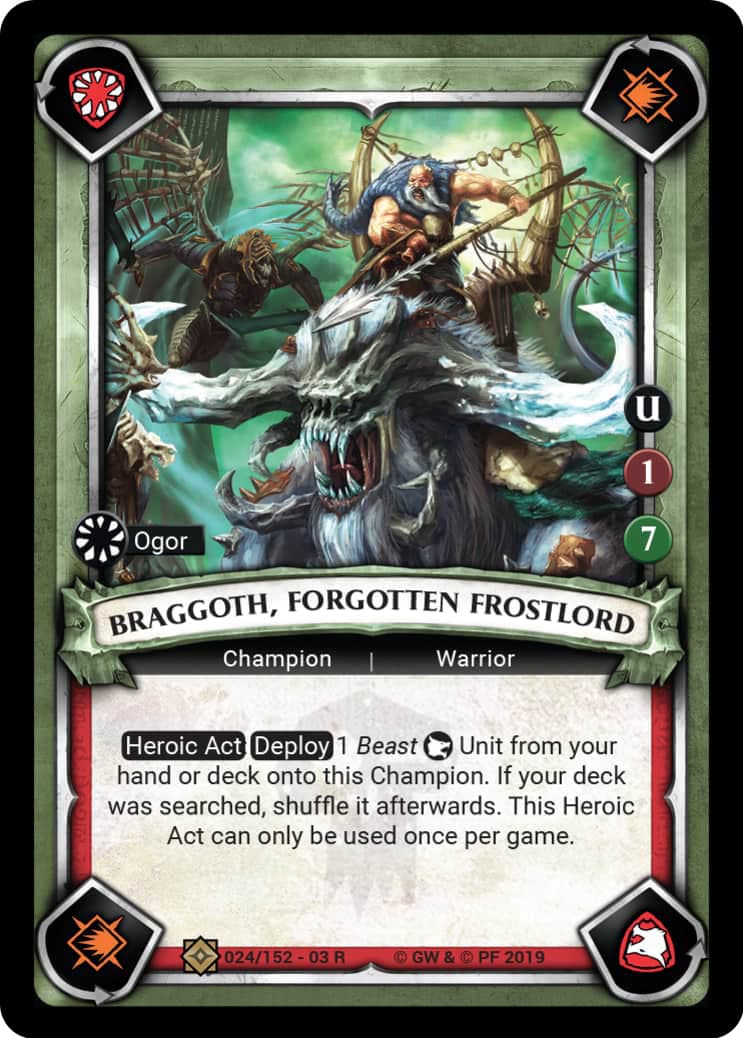 Braggoth, Forgotten Frostlord — image 1