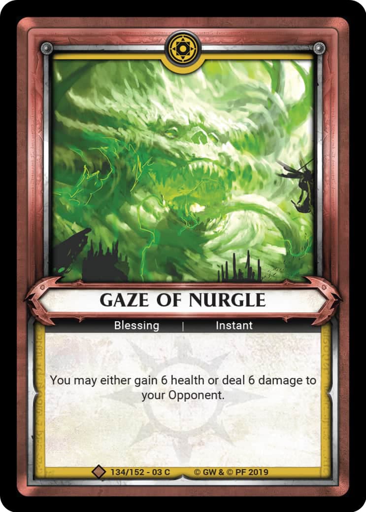 Gaze of Nurgle - FOIL — image 1