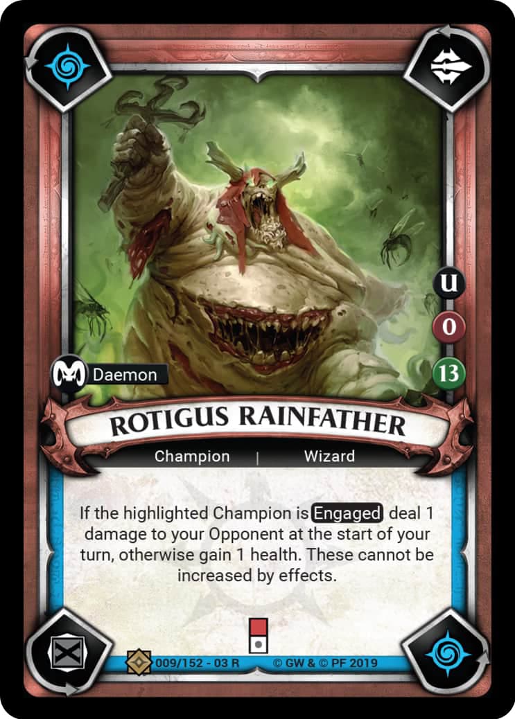 Rotigus Rainfather - FOIL — image 1