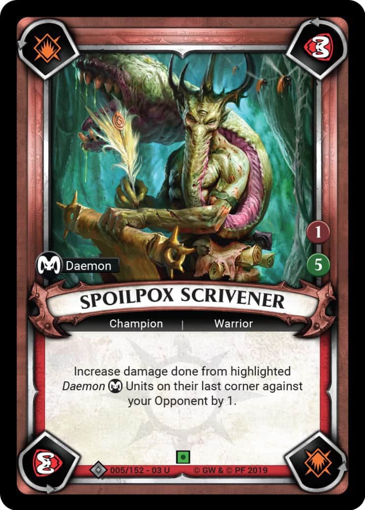 Spoilpox Scrivener - FOIL — image 1