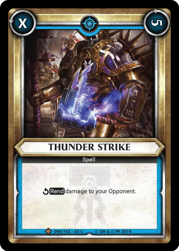 Thunder Strike - FOIL — image 1