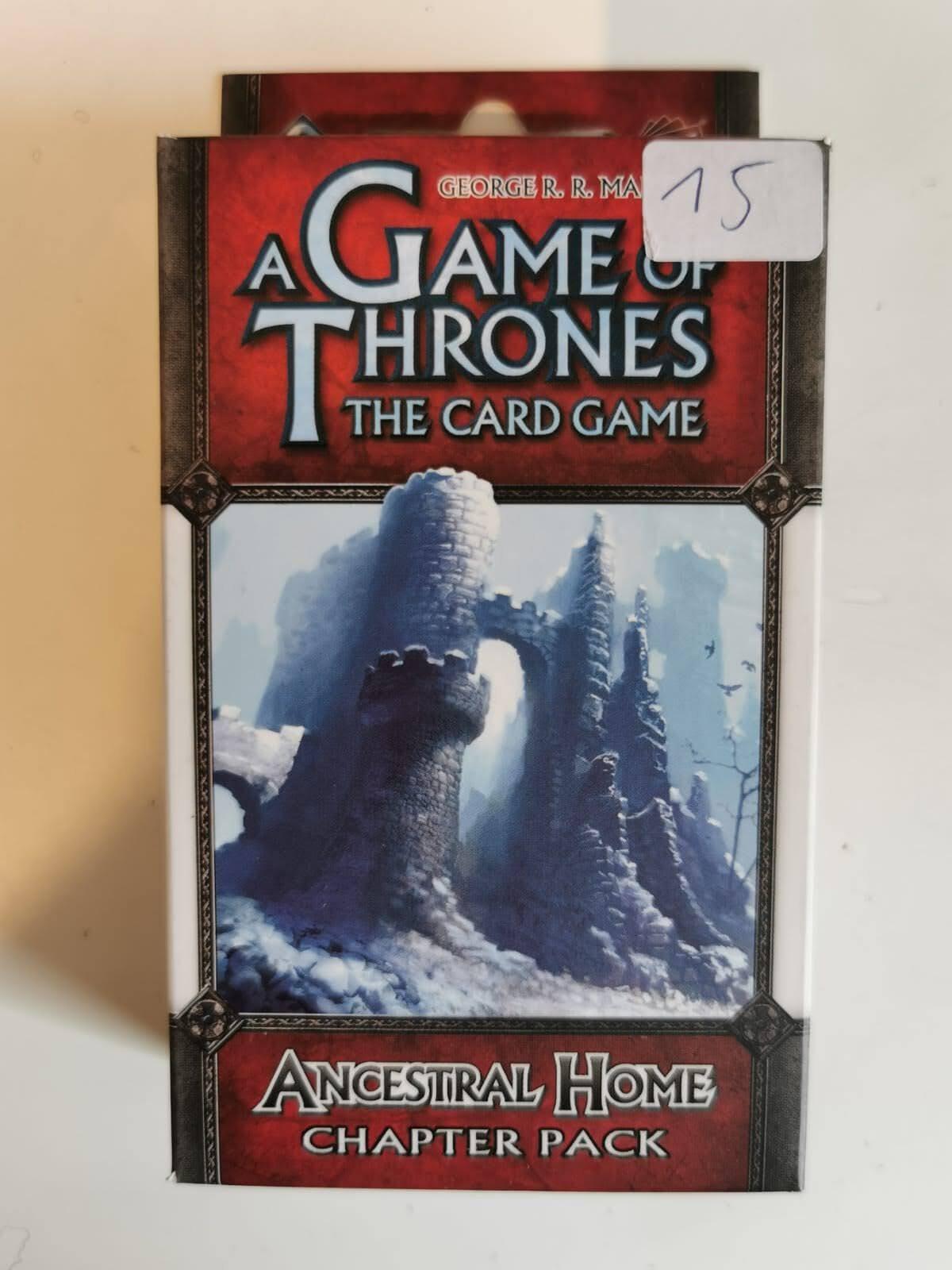 A Game of Thrones 1E - Ancestral Home - Chapter Pack — image 1