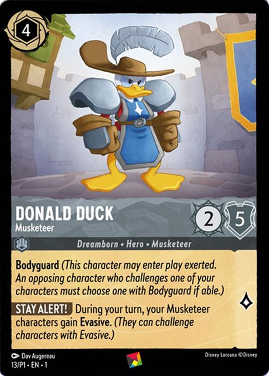 Donald Duck, Musketeer - Promo — image 1