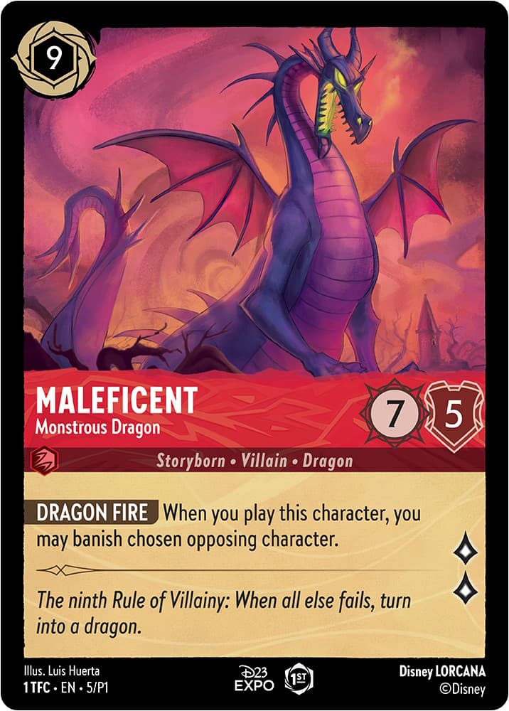 Maleficent, Monstrous Dragon - D23 — image 1