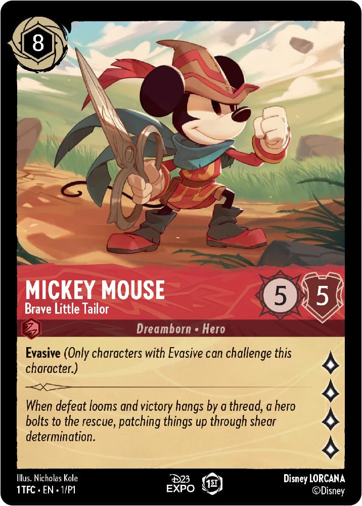 Mickey Mouse, Brave Little Tailor - D23 — image 1