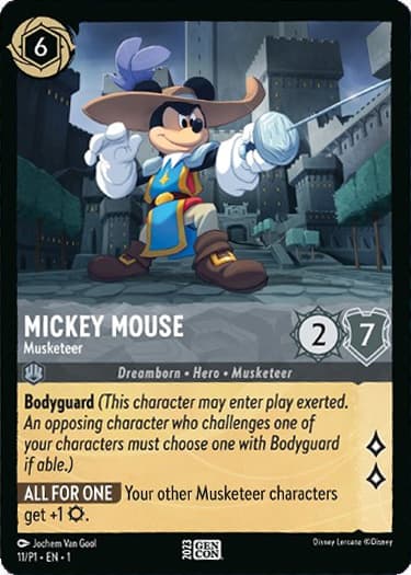 Mickey Mouse, Musketeer - Promo — image 1