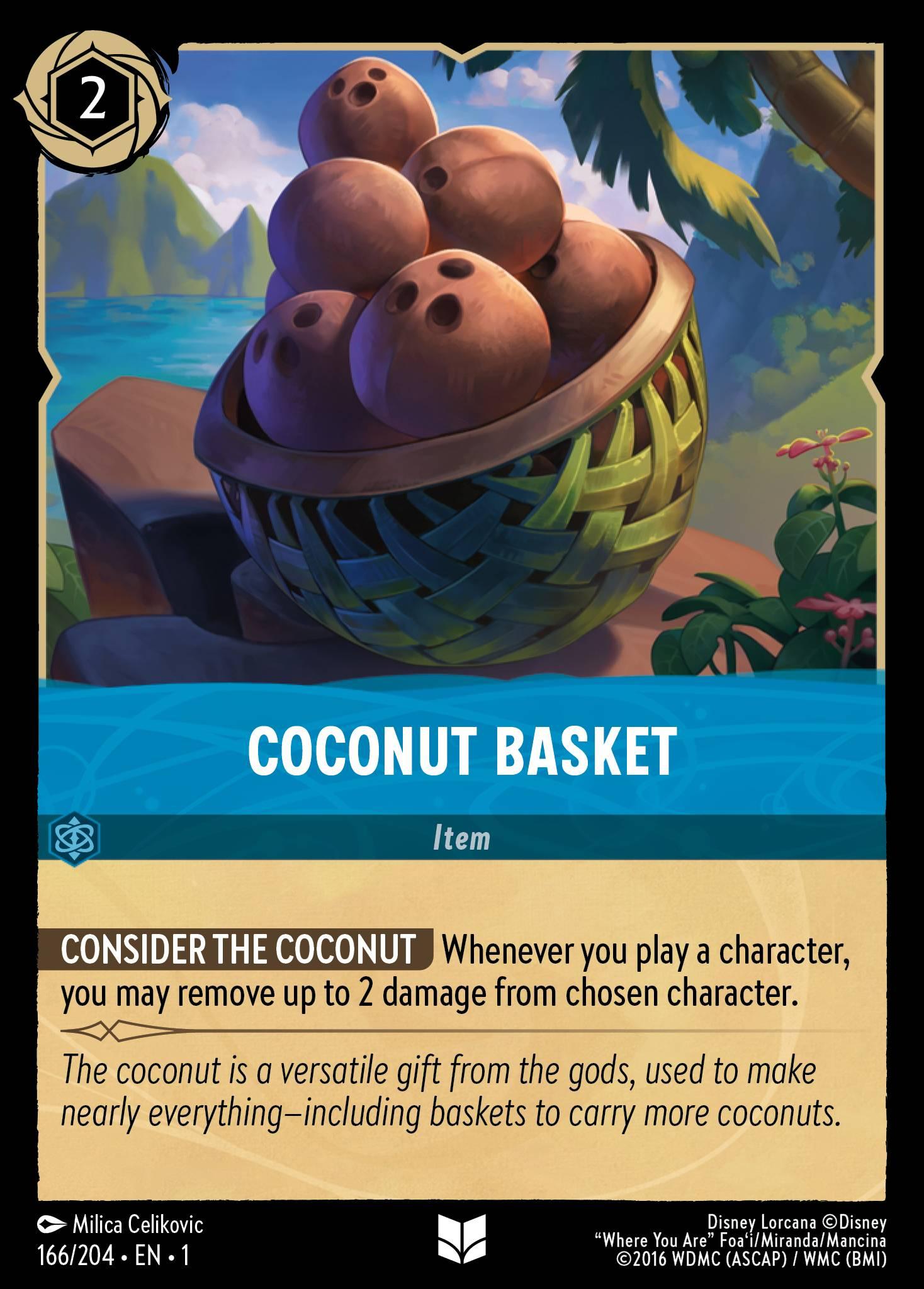 Coconut Basket - FOIL — image 1