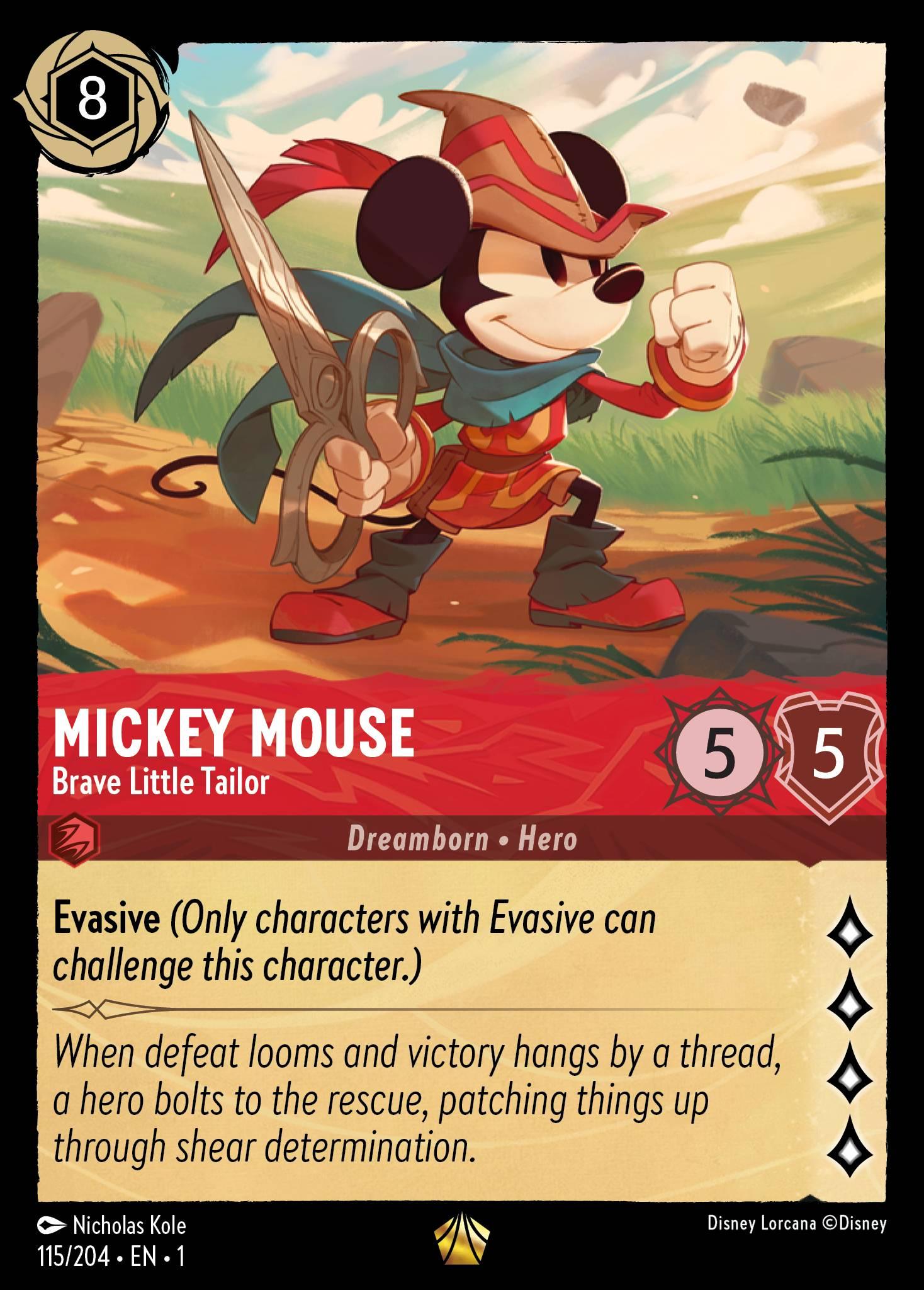 Mickey Mouse, Brave Little Tailor — image 1